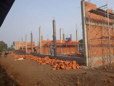 Schulbauprojekt Saysa Morn in Kambodscha