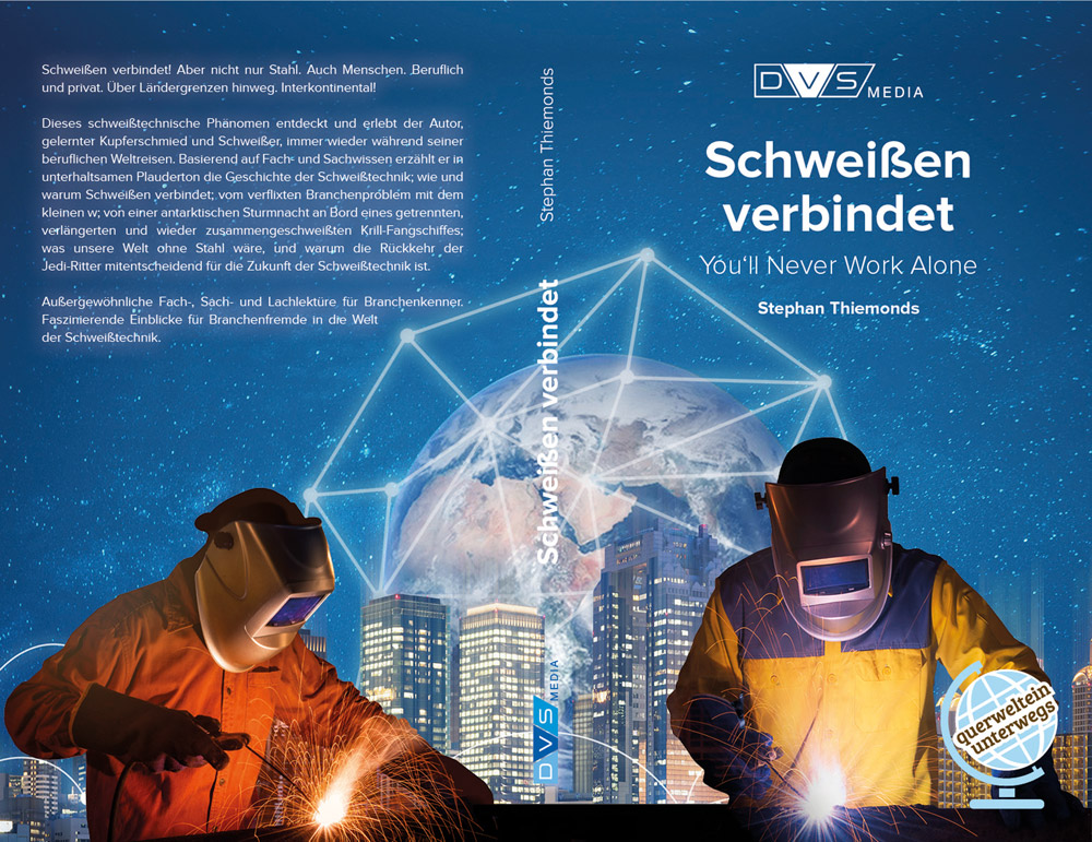 Buchcover "Schweißen verbindet" (Umschlag)